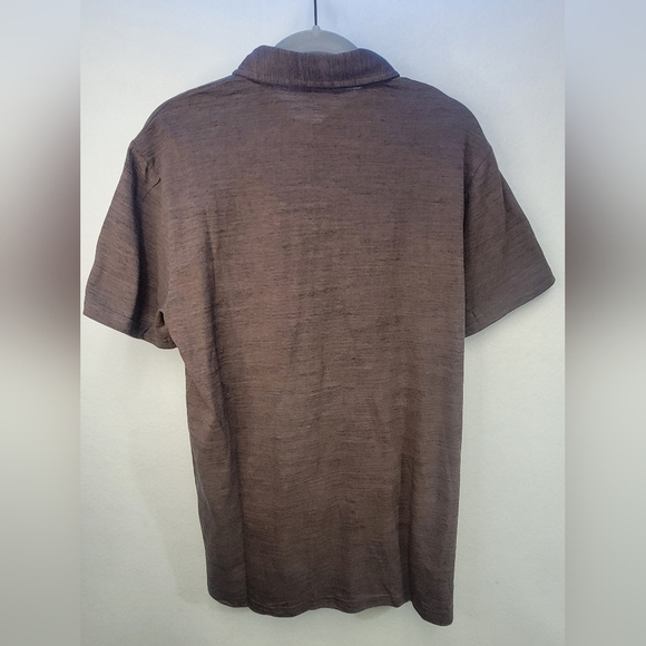 Julian & Mark Johnny Cotton Melange Tobacco Polo Men's size Small - Picture 7 of 12